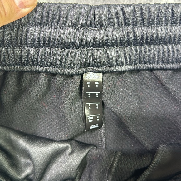 Adidas Aeroready Women’s Joggers Size Small Black Zip Ankle - Picture 4 of 9